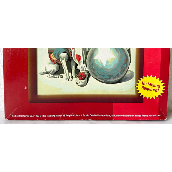 Paint By Number Kit Between Acts Clown Puppy Normal Rockwell Sat Evening Post - Picture 2 of 5